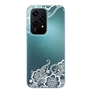 Silikonové pouzdro iSaprio - Honor 200 Lite - White Lace 02