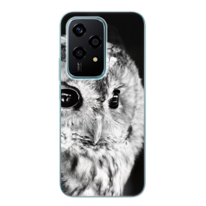 Silikonové pouzdro iSaprio - Honor 200 Lite - BW Owl