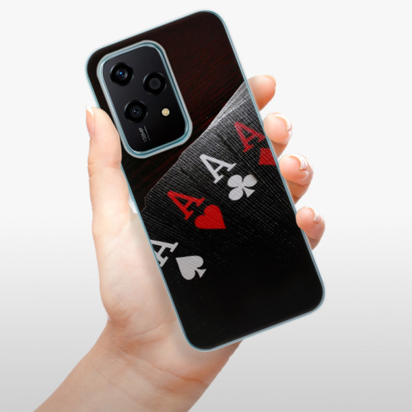 Silikonové pouzdro iSaprio - Honor 200 Lite - Poker