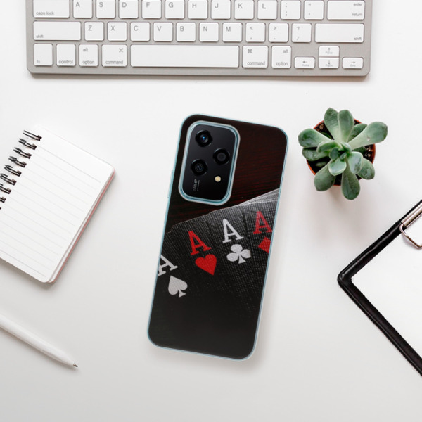Silikonové pouzdro iSaprio - Honor 200 Lite - Poker