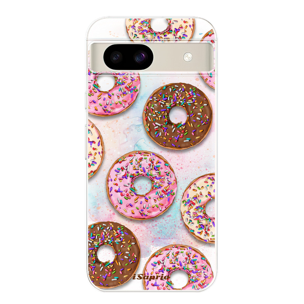Odolné silikonové pouzdro iSaprio - Donuts 11 - Google Pixel 8a
