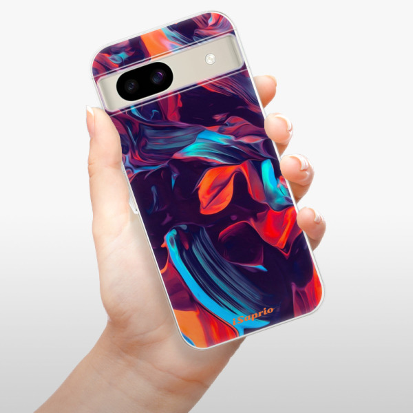Silikonové pouzdro iSaprio - Google Pixel 8a - Color Marble 19