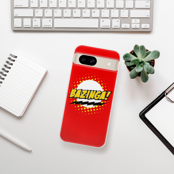 Silikonové pouzdro iSaprio - Google Pixel 8a - Bazinga 01