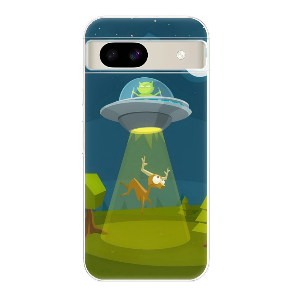 Odolné silikonové pouzdro iSaprio - Alien 01 - Google Pixel 8a