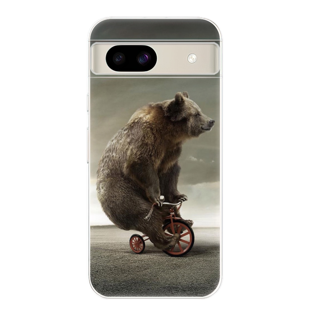 Odolné silikonové pouzdro iSaprio - Bear 01 - Google Pixel 8a