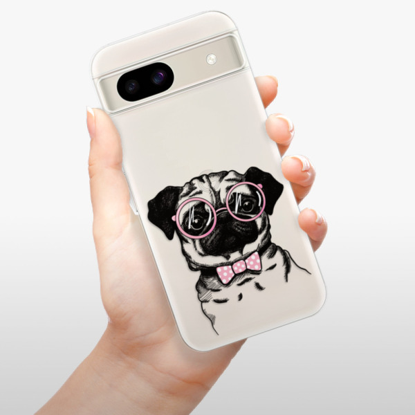 Silikonové pouzdro iSaprio - Google Pixel 8a - The Pug