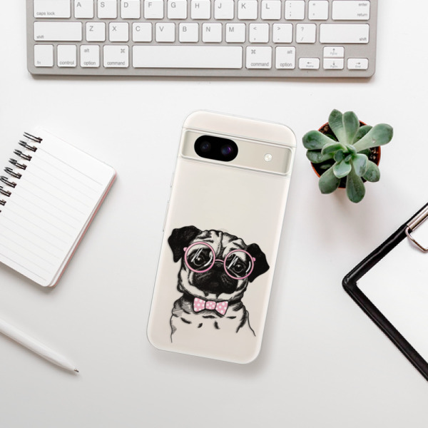 Silikonové pouzdro iSaprio - Google Pixel 8a - The Pug