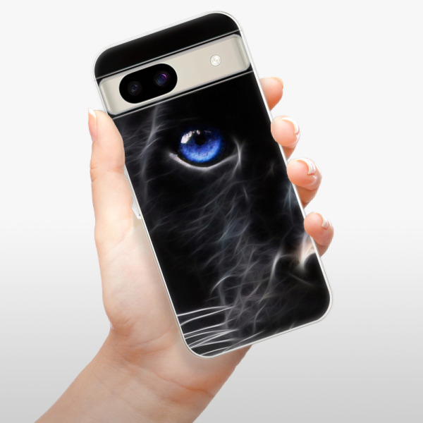 Silikonové pouzdro iSaprio - Google Pixel 8a - Black Puma