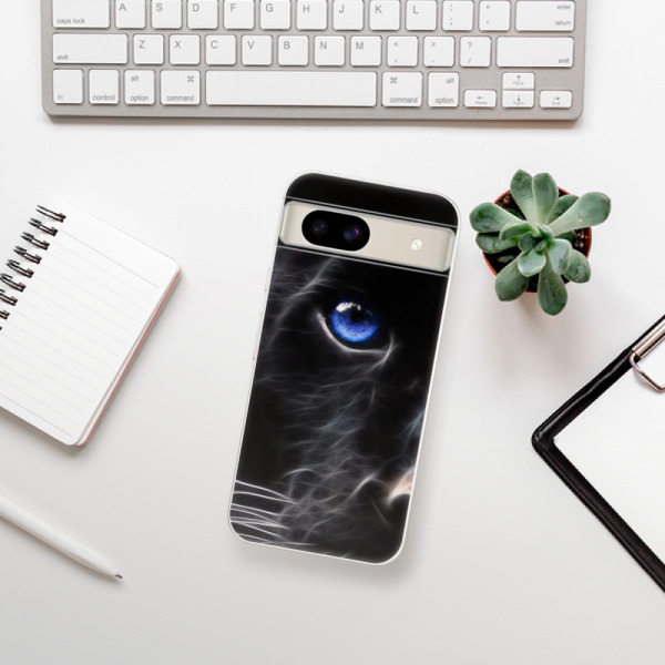 Silikonové pouzdro iSaprio - Google Pixel 8a - Black Puma