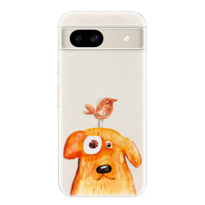 Silikonové pouzdro iSaprio - Google Pixel 8a - Dog And Bird