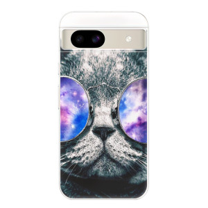 Silikonové pouzdro iSaprio - Google Pixel 8a - Galaxy Cat