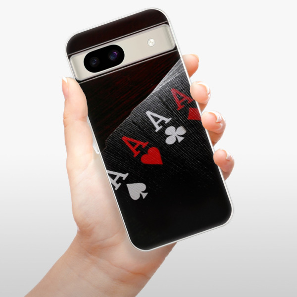 Silikonové pouzdro iSaprio - Google Pixel 8a - Poker
