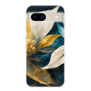 Silikonové pouzdro iSaprio - Google Pixel 8a - Gold Petals