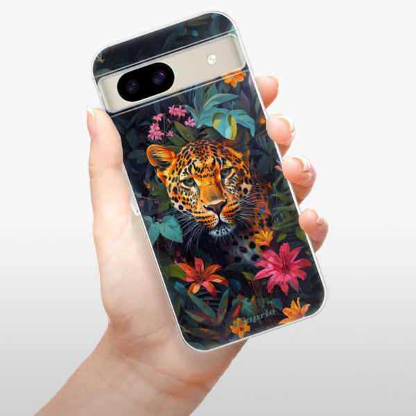 Silikonové pouzdro iSaprio - Google Pixel 8a - Flower Jaguar