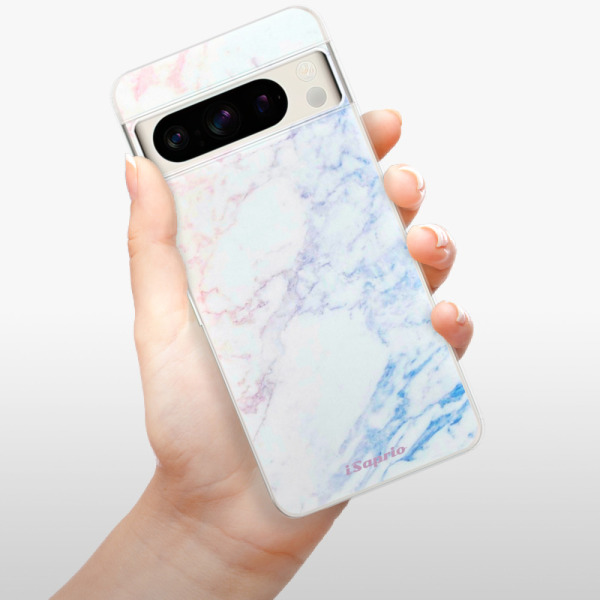 Silikonové pouzdro iSaprio - Google Pixel 8 Pro - Raibow Marble 10