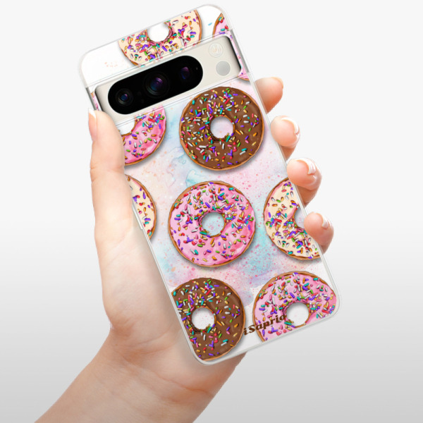 Silikonové pouzdro iSaprio - Google Pixel 8 Pro - Donuts 11