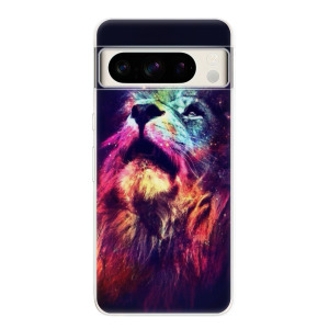 Silikonové pouzdro iSaprio - Google Pixel 8 Pro - Lion in Colors