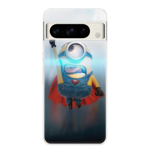 Silikonové pouzdro iSaprio - Google Pixel 8 Pro - Mimons Superman 02
