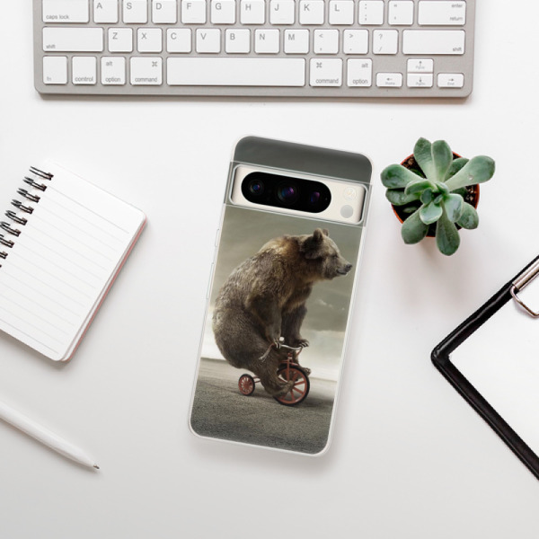 Silikonové pouzdro iSaprio - Google Pixel 8 Pro - Bear 01