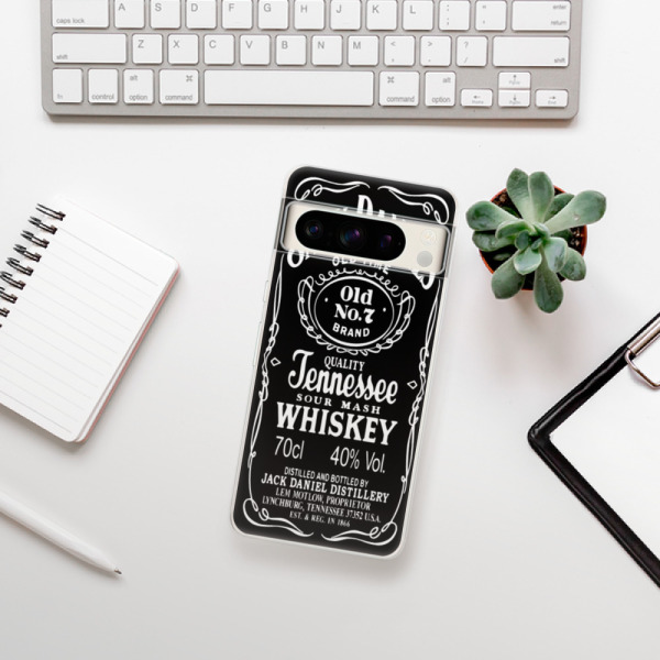 Silikonové pouzdro iSaprio - Google Pixel 8 Pro - Jack Daniels