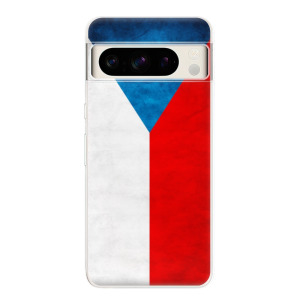 Silikonové pouzdro iSaprio - Google Pixel 8 Pro - Czech Flag