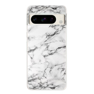 Silikonové pouzdro iSaprio - Google Pixel 8 Pro - White Marble 01