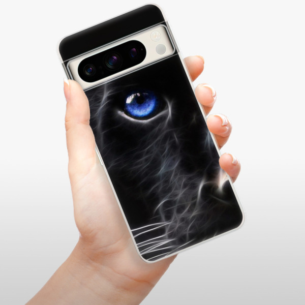 Silikonové pouzdro iSaprio - Google Pixel 8 Pro - Black Puma