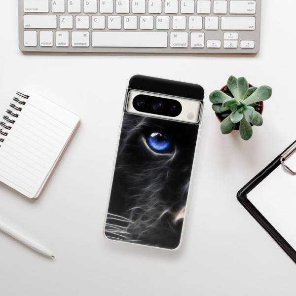 Silikonové pouzdro iSaprio - Google Pixel 8 Pro - Black Puma