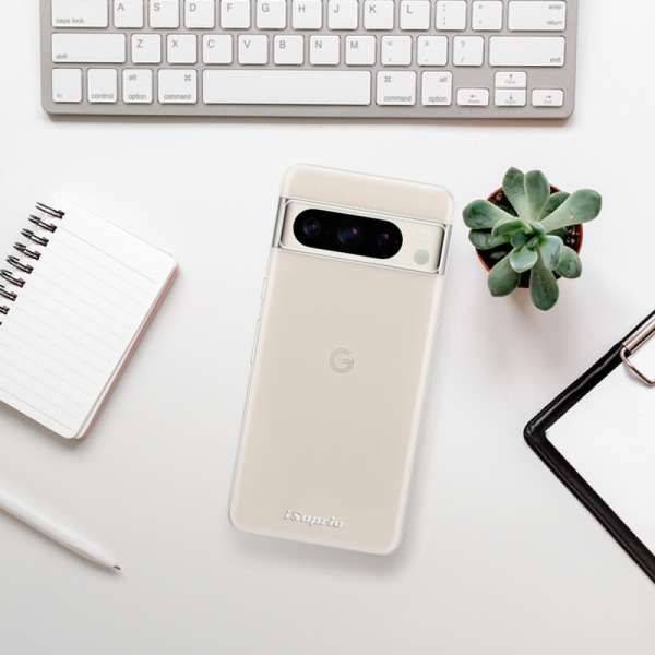 Silikonové pouzdro iSaprio - Google Pixel 8 Pro - 4Pure čiré