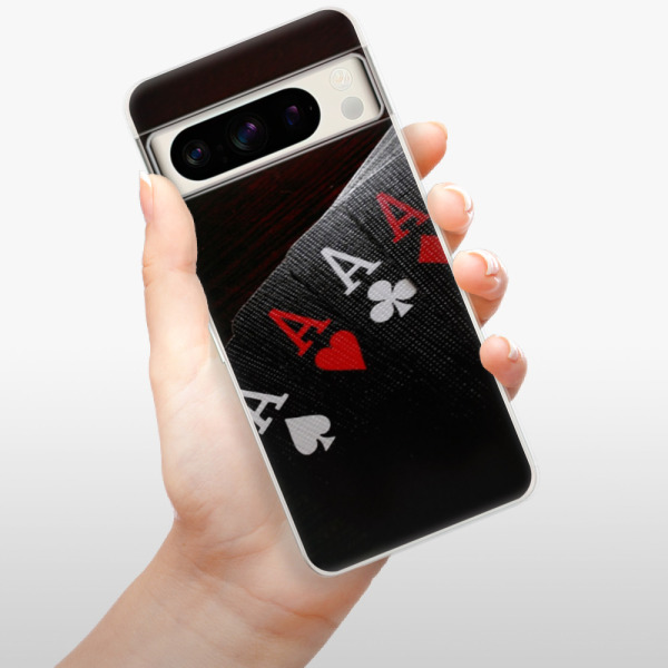 Silikonové pouzdro iSaprio - Google Pixel 8 Pro - Poker