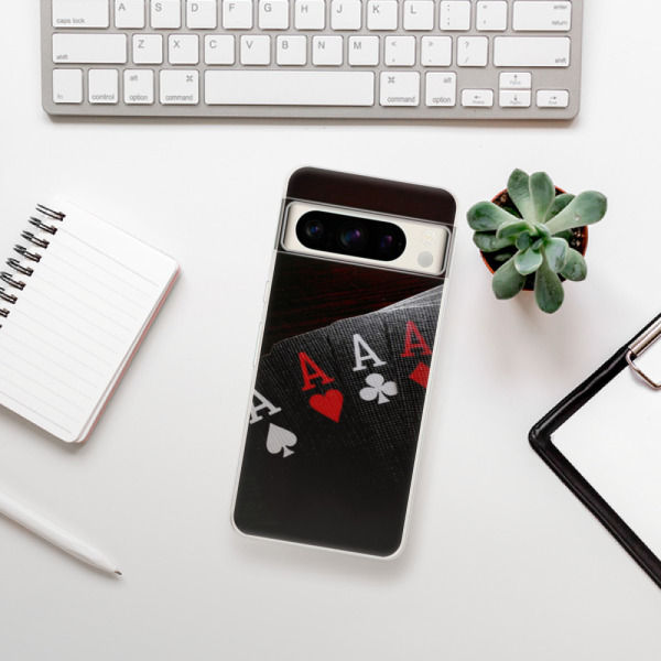 Silikonové pouzdro iSaprio - Google Pixel 8 Pro - Poker