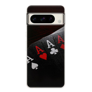 Silikonové pouzdro iSaprio - Google Pixel 8 Pro - Poker