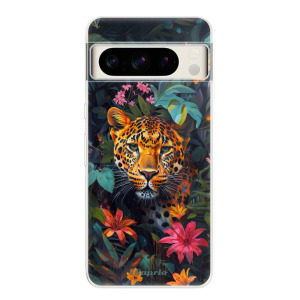 Silikonové pouzdro iSaprio - Google Pixel 8 Pro - Flower Jaguar