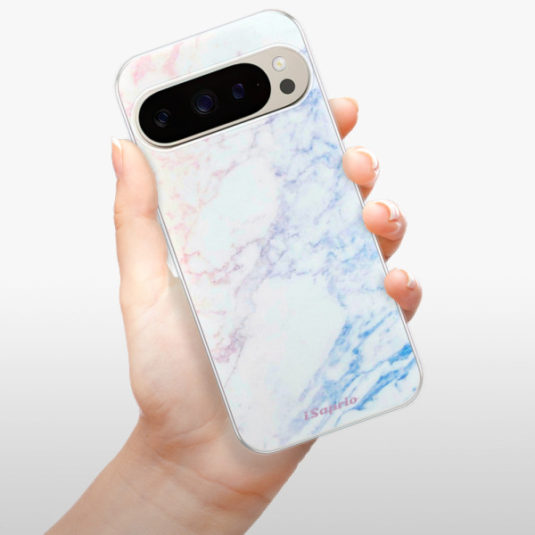 Silikonové pouzdro iSaprio - Google Pixel 9 / 9 Pro - Raibow Marble 10
