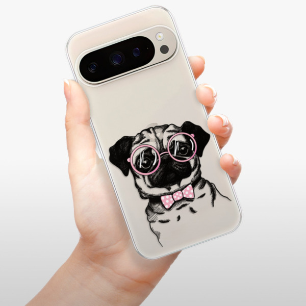 Silikonové pouzdro iSaprio - Google Pixel 9 / 9 Pro - The Pug