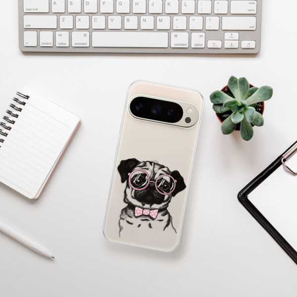 Silikonové pouzdro iSaprio - Google Pixel 9 / 9 Pro - The Pug