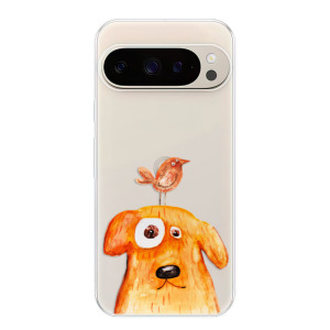 Silikonové pouzdro iSaprio - Google Pixel 9 / 9 Pro - Dog And Bird