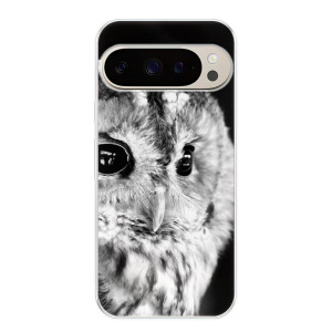 Silikonové pouzdro iSaprio - Google Pixel 9 / 9 Pro - BW Owl