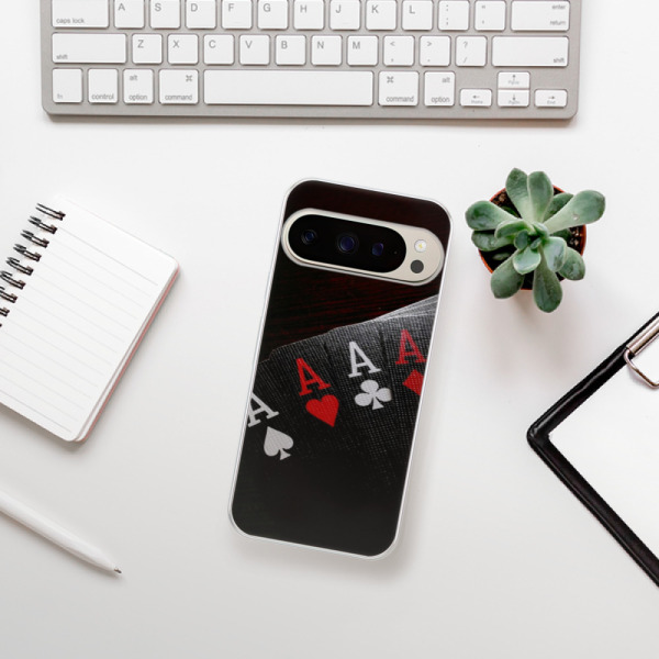 Silikonové pouzdro iSaprio - Google Pixel 9 / 9 Pro - Poker