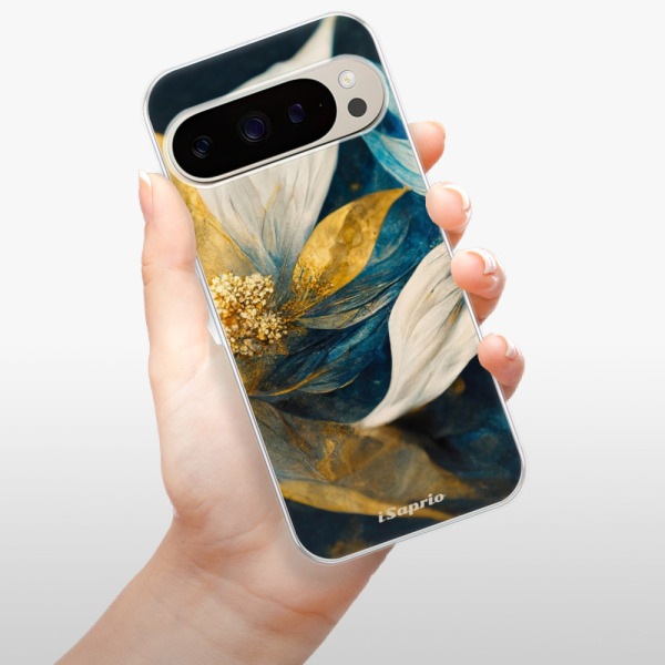 Silikonové pouzdro iSaprio - Google Pixel 9 / 9 Pro - Gold Petals