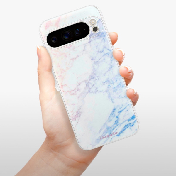 Silikonové pouzdro iSaprio - Google Pixel 9 Pro XL - Raibow Marble 10