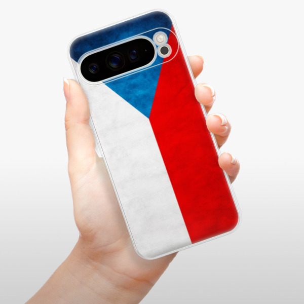 Silikonové pouzdro iSaprio - Google Pixel 9 Pro XL - Czech Flag