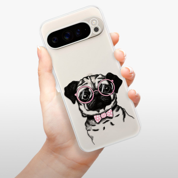 Silikonové pouzdro iSaprio - Google Pixel 9 Pro XL - The Pug