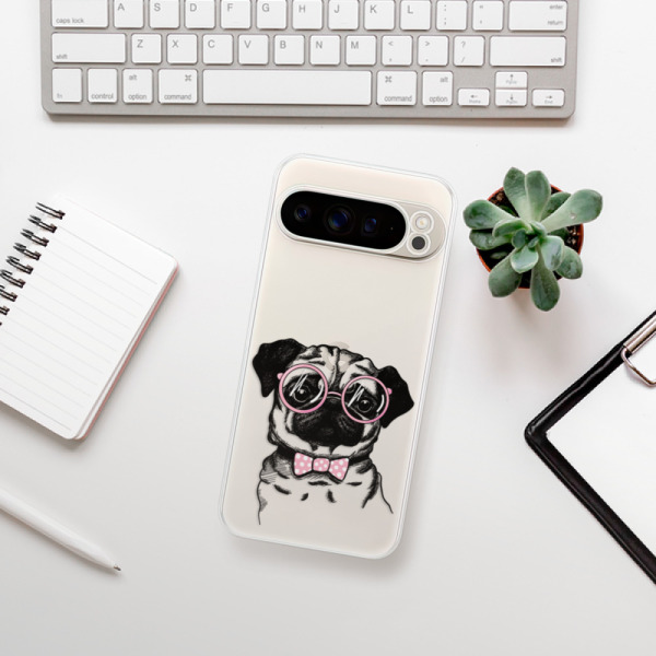 Silikonové pouzdro iSaprio - Google Pixel 9 Pro XL - The Pug