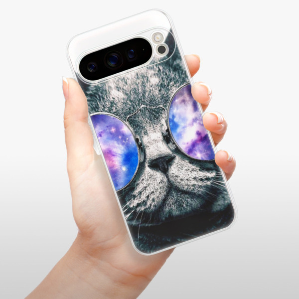 Silikonové pouzdro iSaprio - Google Pixel 9 Pro XL - Galaxy Cat
