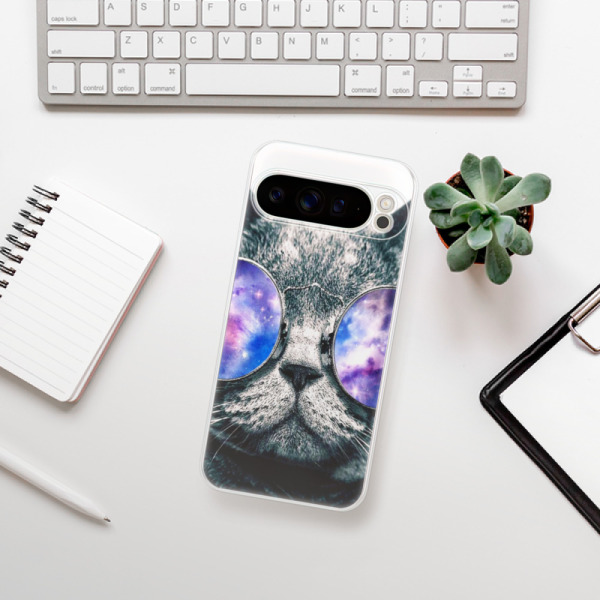 Silikonové pouzdro iSaprio - Google Pixel 9 Pro XL - Galaxy Cat