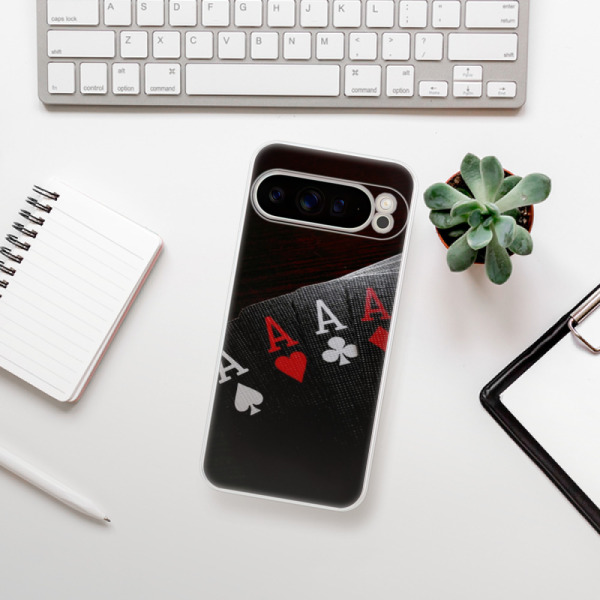 Silikonové pouzdro iSaprio - Google Pixel 9 Pro XL - Poker