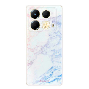 Silikonové pouzdro iSaprio - Infinix Note 40 - Raibow Marble 10