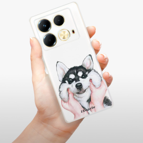 Silikonové pouzdro iSaprio - Infinix Note 40 - Malamute 01