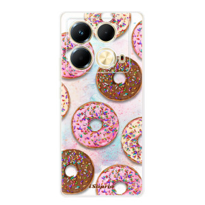 Silikonové pouzdro iSaprio - Infinix Note 40 - Donuts 11